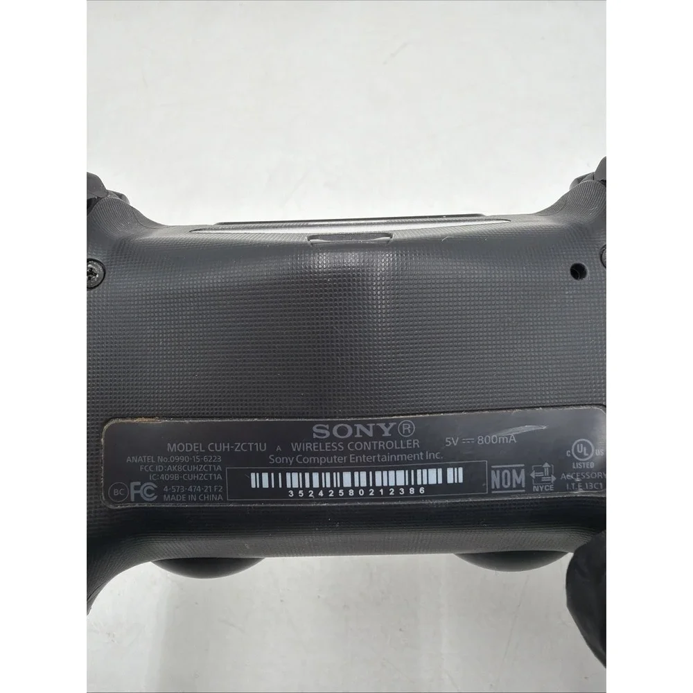 Sony PlayStation 4 DualShock 4 Wireless Controller Black For Parts CUH-ZCT2U
